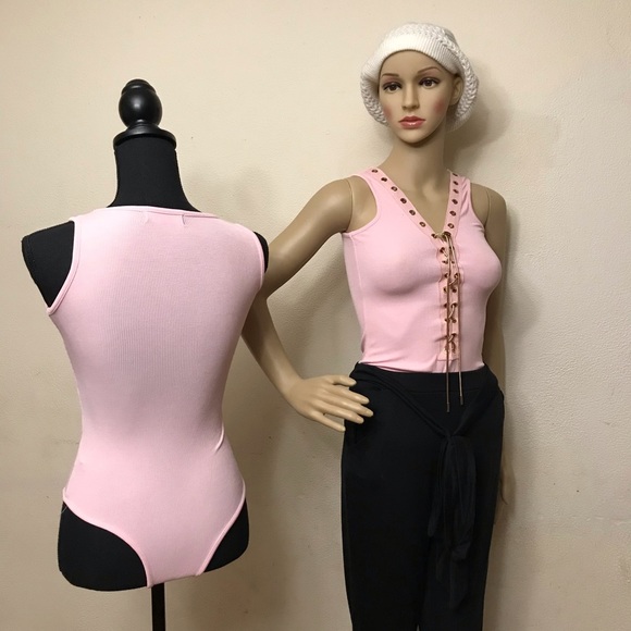 A beautiful PINK BODYSUIT (A18) - Picture 5 of 5